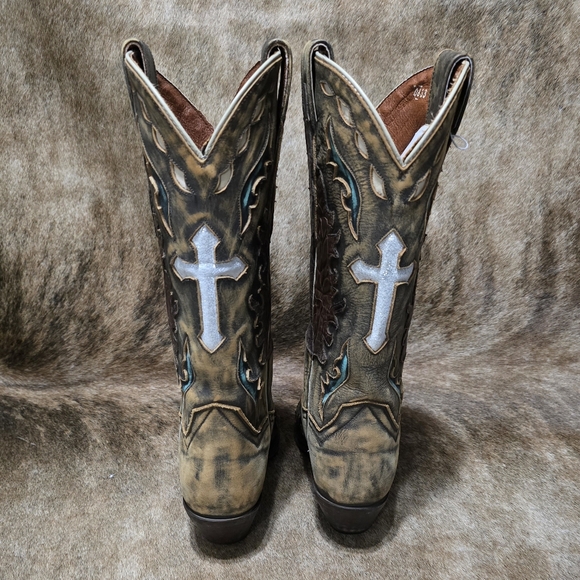 Dan Post Anthem Cross Boots size 7 - Picture 2 of 7